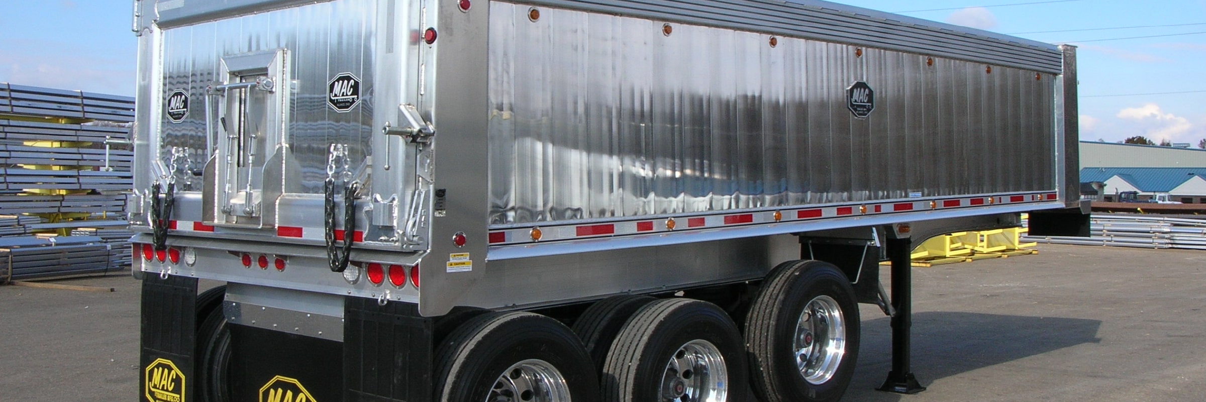 Silver trailer | trailer sales | used trailer sales | used trailers for sale | semi trailer sales